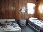 The third bedroom in Cabin #11.