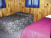 The second bedroom in Cabin #16.