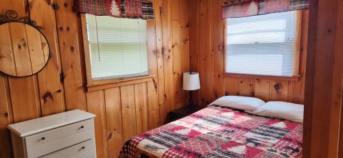 Bedroom in Cabin #17.