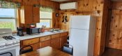 Cabin #17 kitchen.